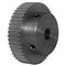 B&B Manufacturing 50-3P06M6A8, Timing Pulley, Aluminum, Clear Anodized,  50-3P06M6A8 - alternate 2